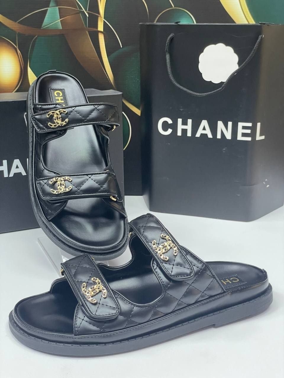 сандалии chanel,шлепки шанель,босоножки chanel,шлепанцы chanel,сандали шанель селин