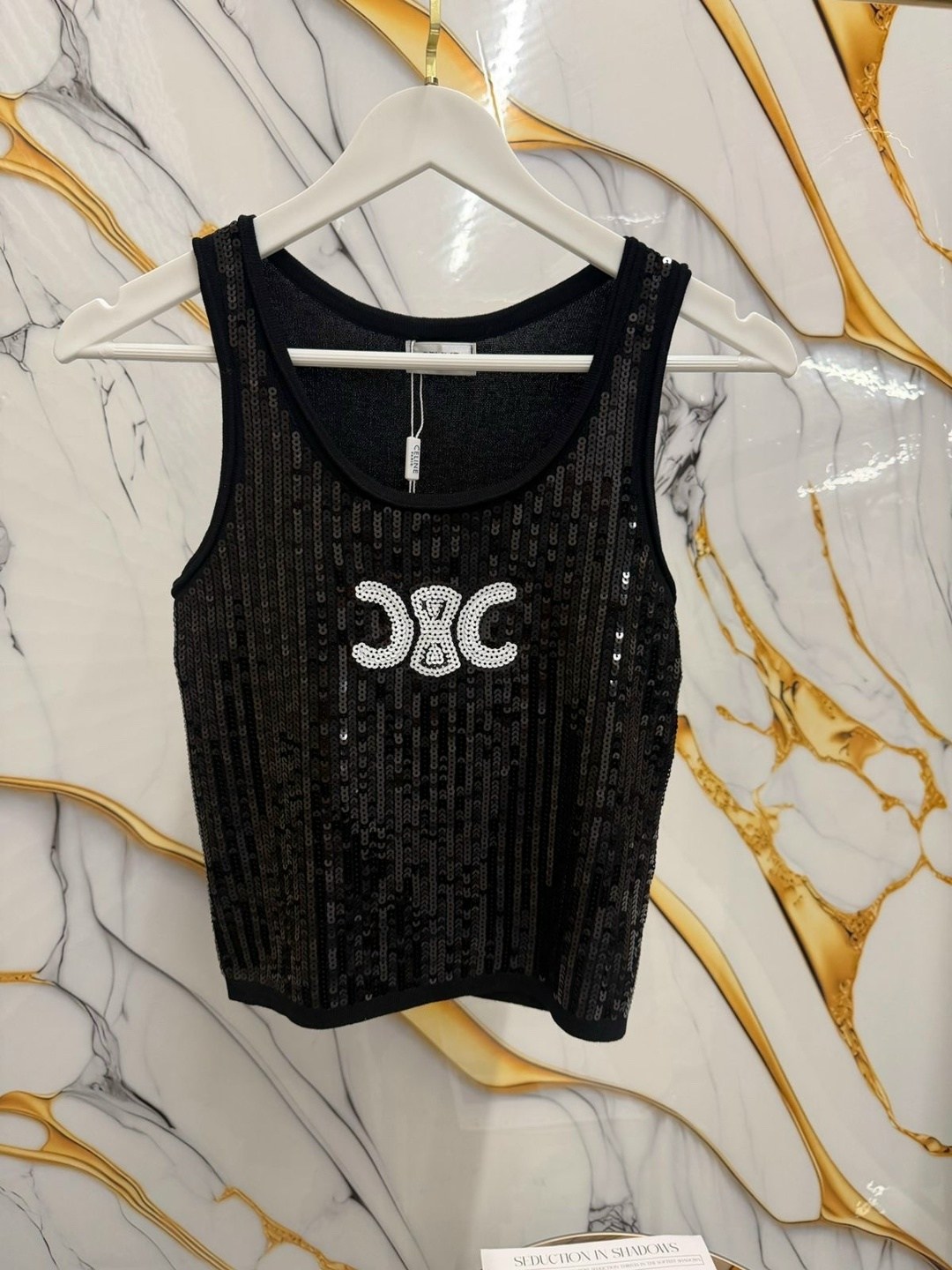 женский блестящий жилет,топ женский,топ для женщин,женский блестящий жилет с круглым вырезом