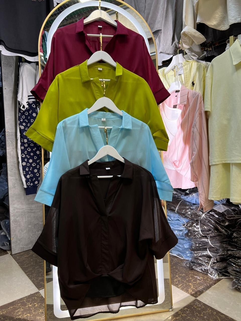 женская шифоновая блузка с рукавами летучая мышь,женская шифоновая блузка,шифоновая блузка,шифоновая рубашка,шифоновая блуза