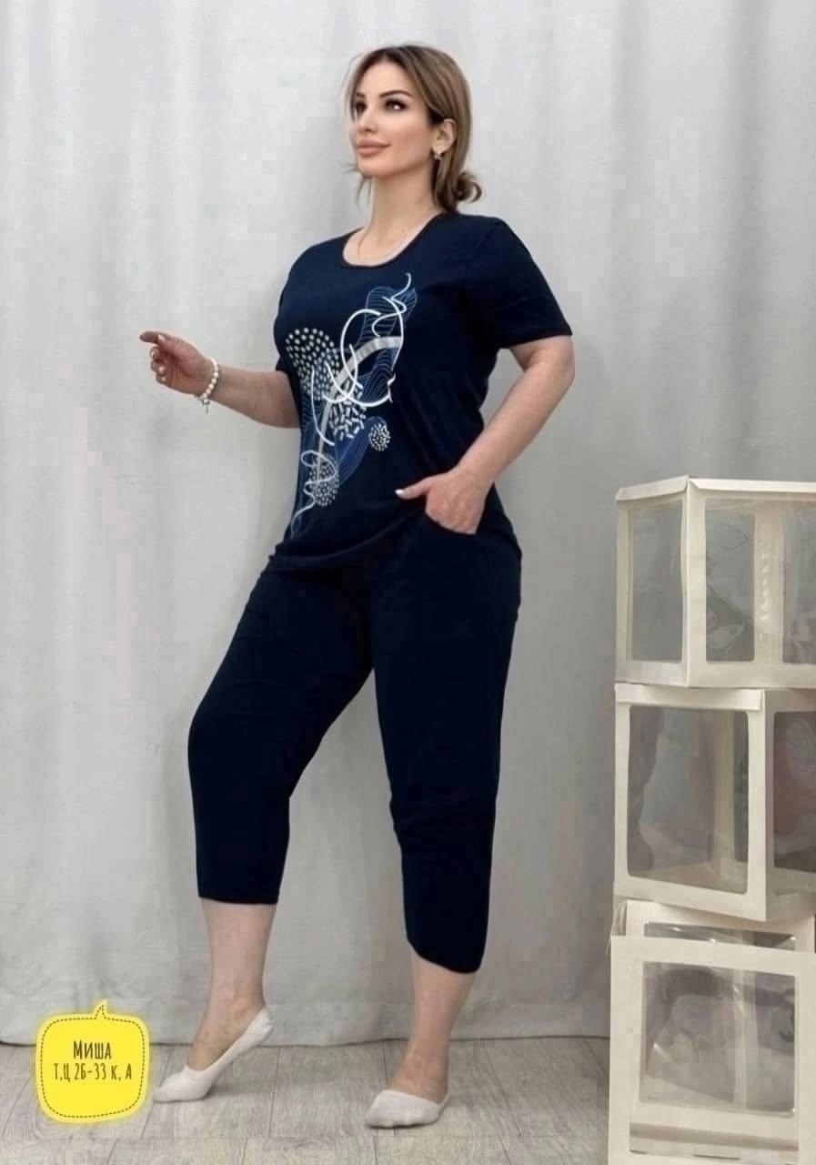 костюм женский,костюм женский домашний,костюм женский с бриджами,пижама женская с бриджами больших размеров костюм,пижама с бриджами домашний костюм
