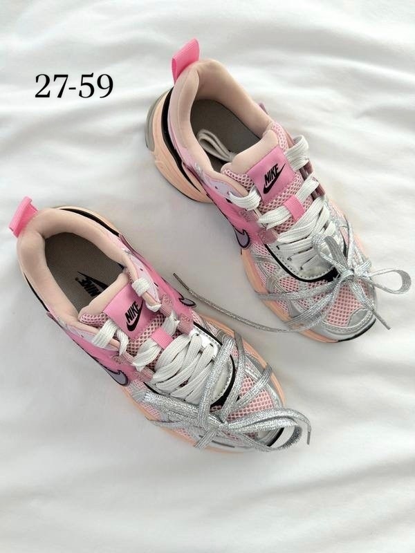 кроссовки для бега v2k run женские с низким верхом розовые/серебристые nike,кроссовки nike женские,nike кроссовки,кроссовки nike v 2 k run,женские кроссовки