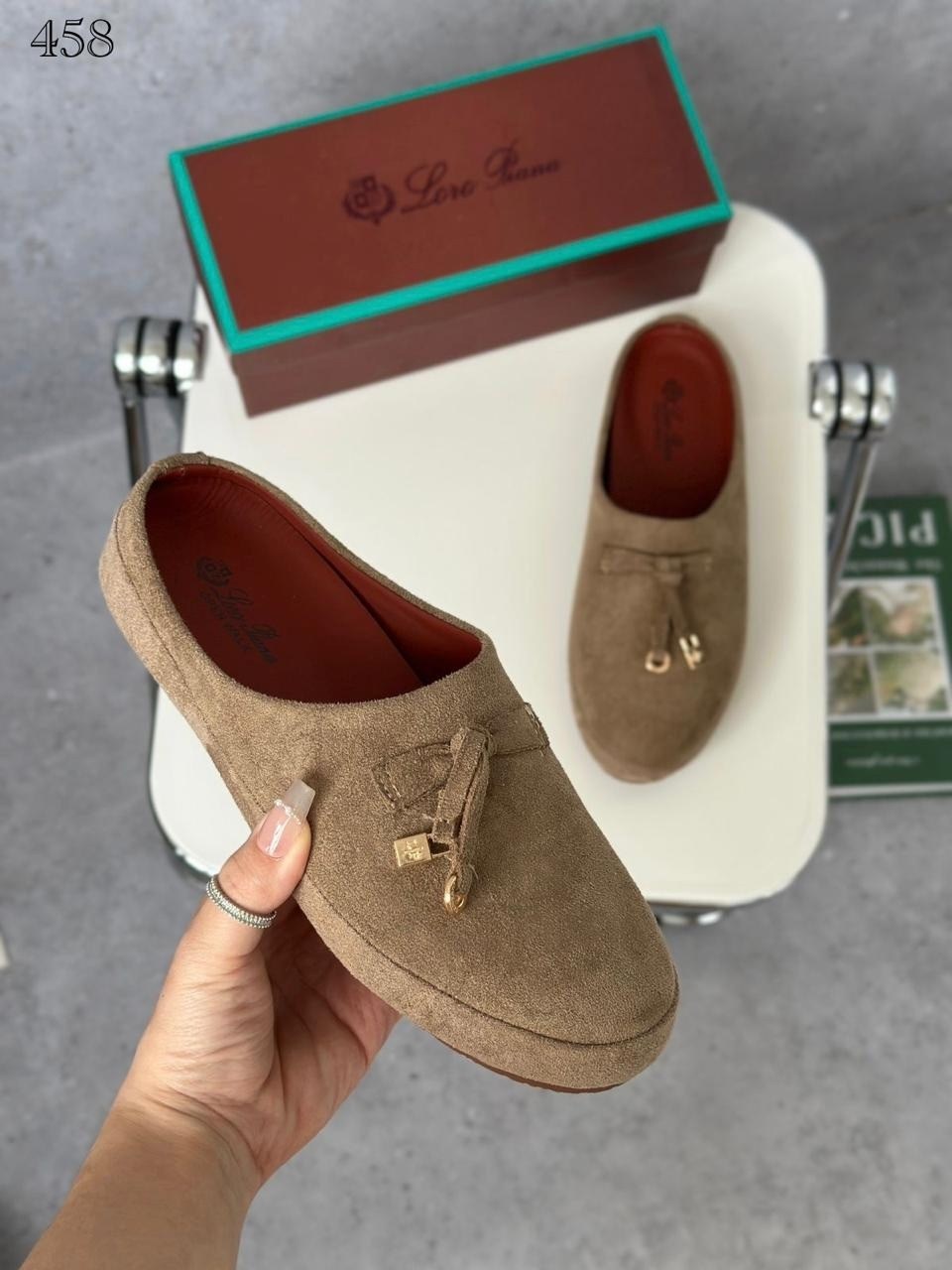 loro piana лоферы женские замшевые,лоферы женские loro piana,loro piana мюли,замшевые мюли,