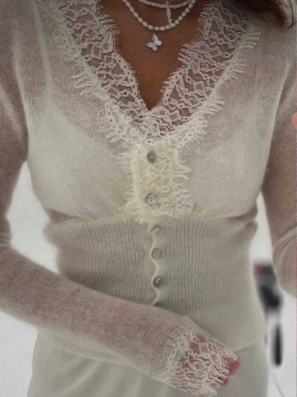 кардиган с кружевом,свитер с кружевом,кардиган для женщин,кардиган женский,женский вязаный кардиган