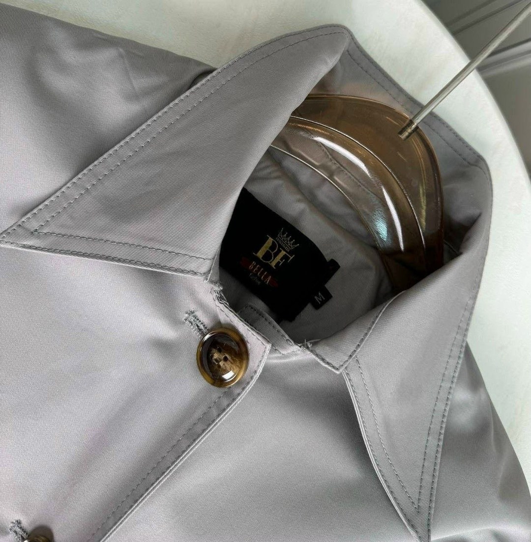 плащ оверсайз женский,серый плащ,тренч плащ,женский плащ,плащ тренч женский