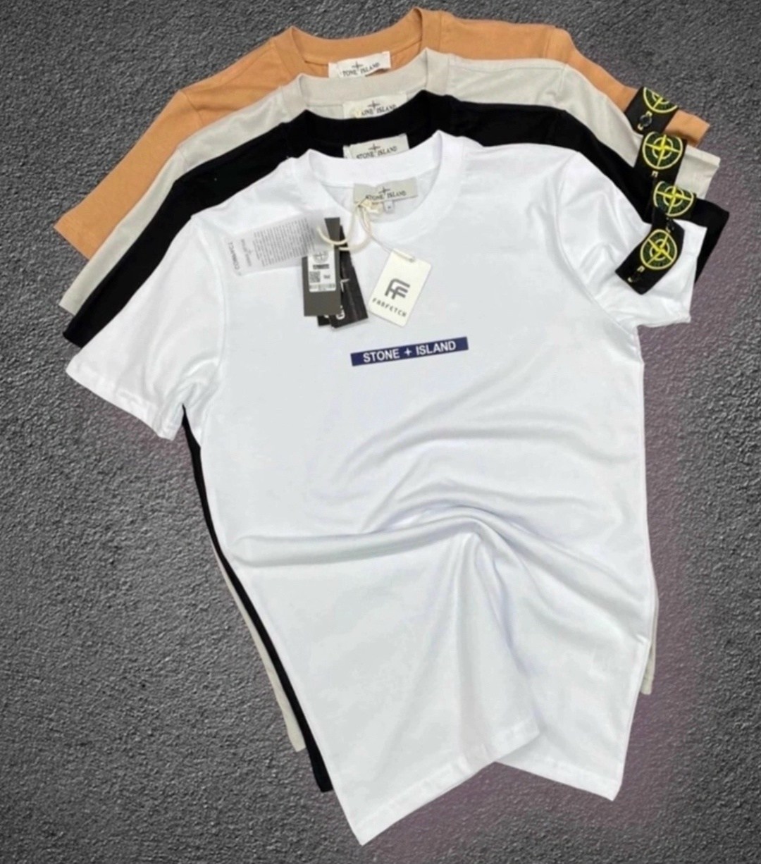 мужские футболки stone island,футболка стон айленд,белая футболка stone island,стон айленд,футболка с патчем stone island