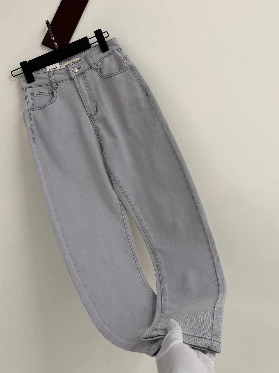 женские джинсы,джинсы брюки,модные джинсы,серые женские джинсы с высокой талией,серые джинсы женские