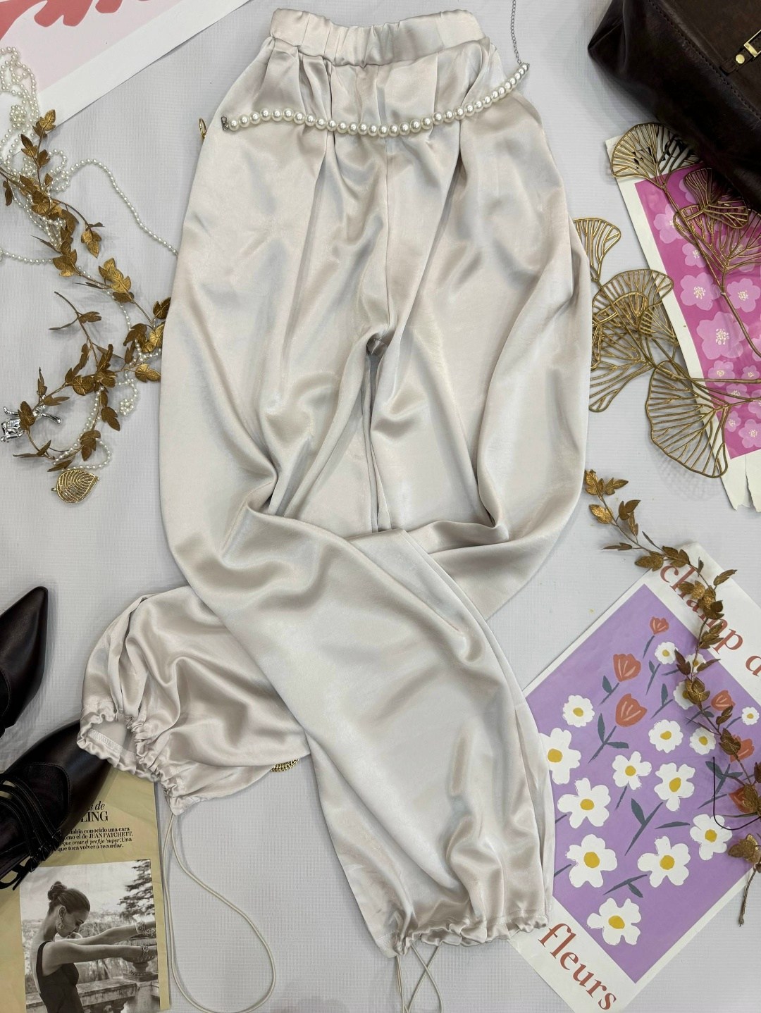 брюки палаццо атласные женские,повседневные брюки,брюки палаццо из атласа,брюки женские атласные палаццо fran_co,штаны брюки