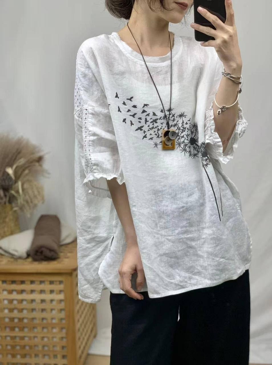 футболки женская оверсайз,женские льняные футболки,женская блузка,футболки женская,футболка женская свободного кроя