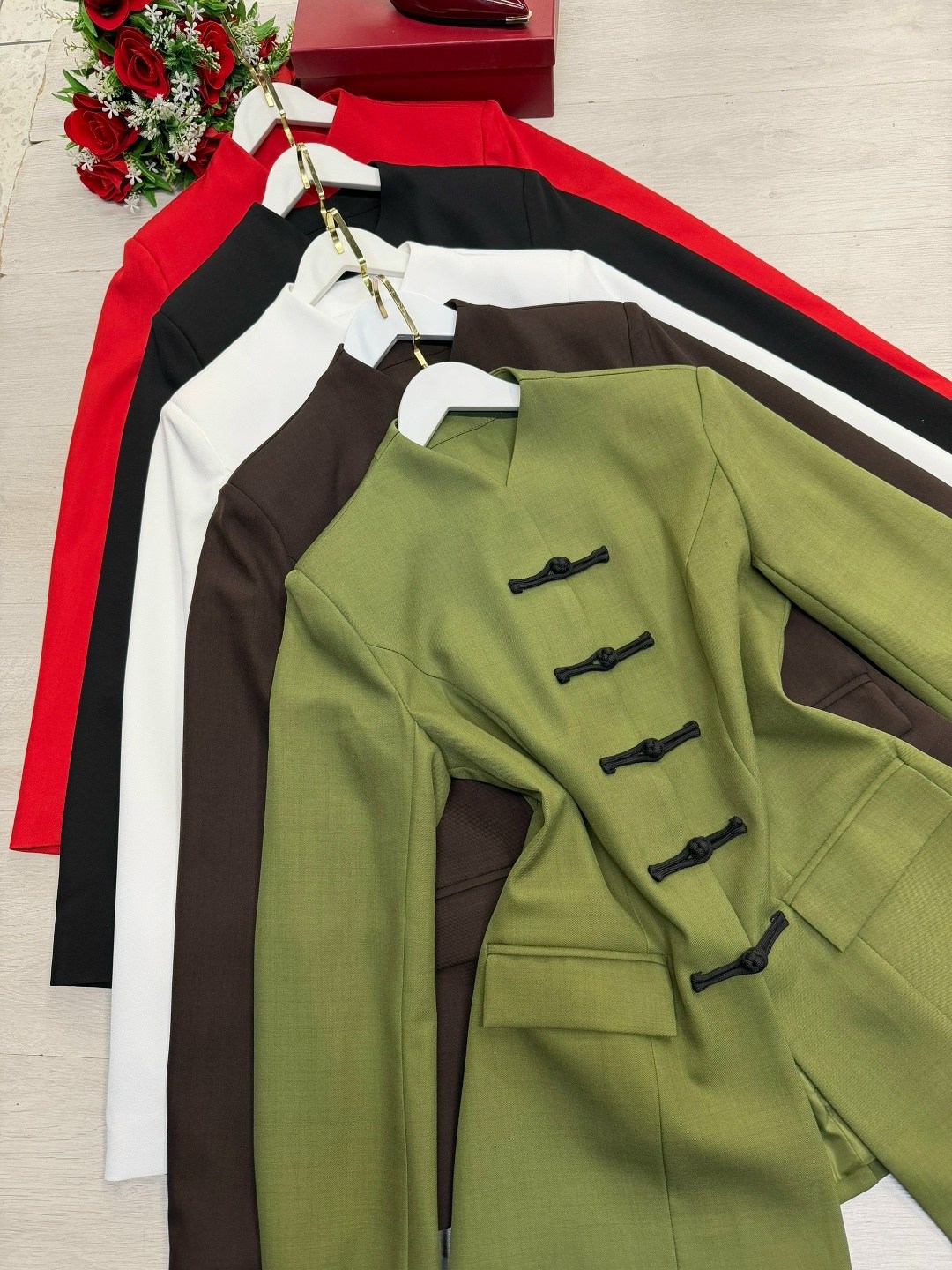 осенний черный пиджак в китайском стиле с воротником-стойкой,жакет,женский пиджак со стойкой воротником,пиджак,приталенный жакет