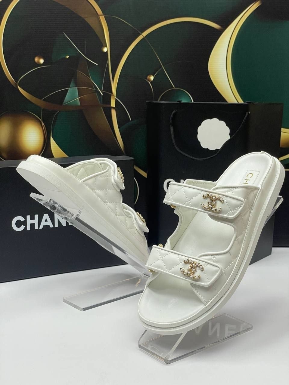 сандалии chanel,шлепки шанель,босоножки chanel,шлепанцы chanel,сандали шанель селин