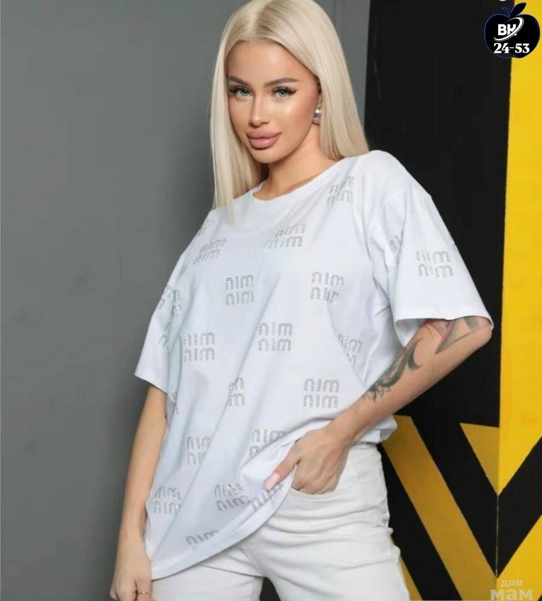 футболка оверсайз со стразам,футболки женская,футболка оверсайз с принтом со стразами,футболка женская со стразами,футболки женские стильные