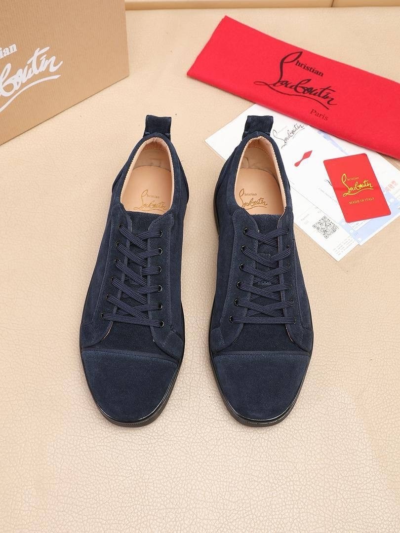 кеды christian louboutin натуральная замша,christian louboutin темно-синие замшевые низкие кроссовки,мужские кеды christian louboutin,замшевые кроссовки fun louis junior christian louboutin синий,замш