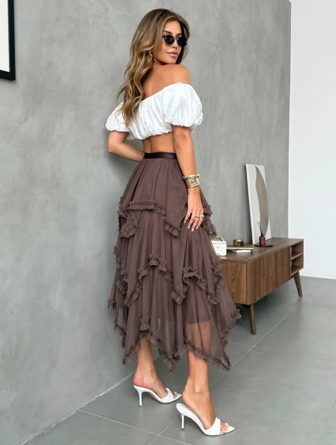 юбка стильная,модное платье,топ и юбка,белая юбка,летние наряды