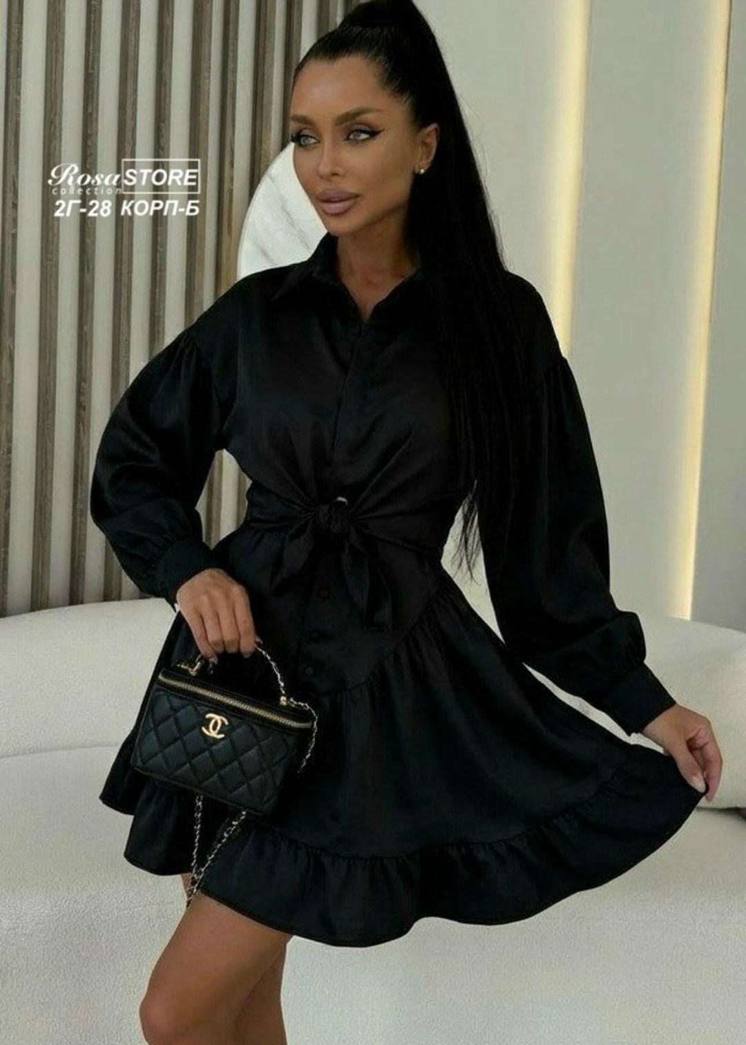 модное платье,платье,,платье рубашечного кроя,платье с оборками