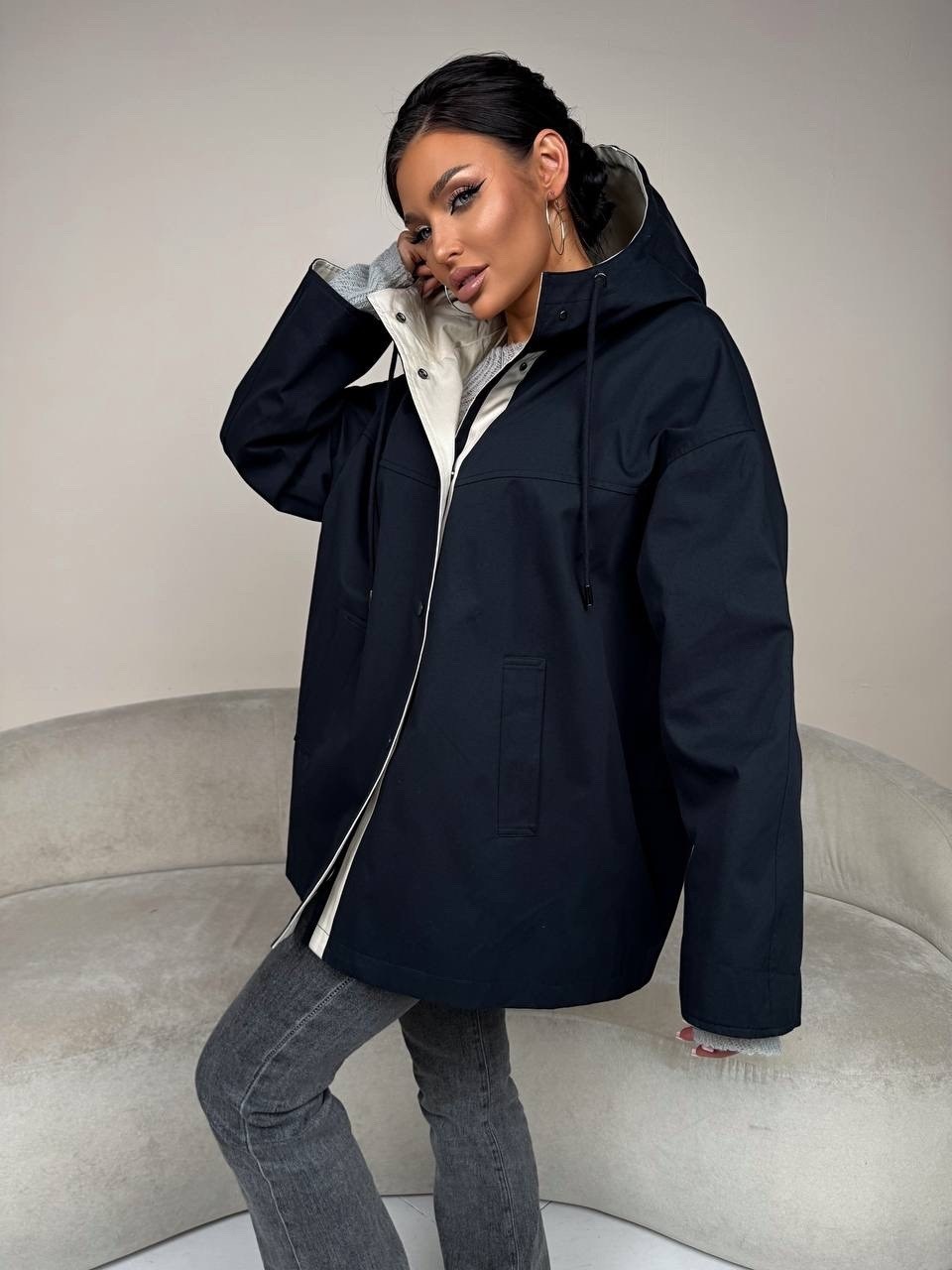 куртка весенняя оверсайз с капюшоном mon fashion,куртка оверсайз,демисезонная куртка,куртка весенняя оверсайз с капюшоном,куртка демисезонная с капюшоном оверсайз v/a kondratenko 212264101