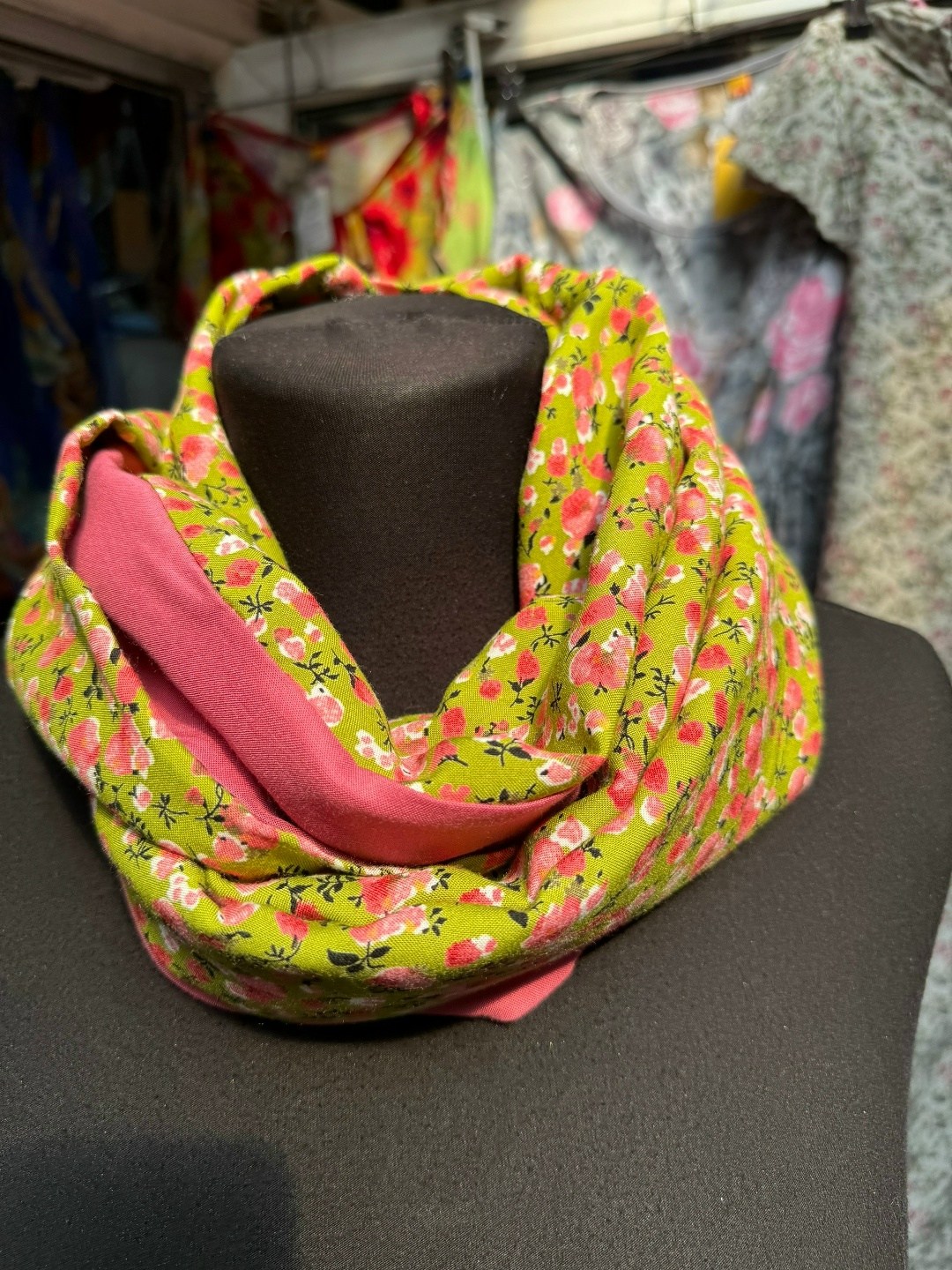 платки женские,платки и шарфы,шарф снуд,шарф снуд женский,платок в горох