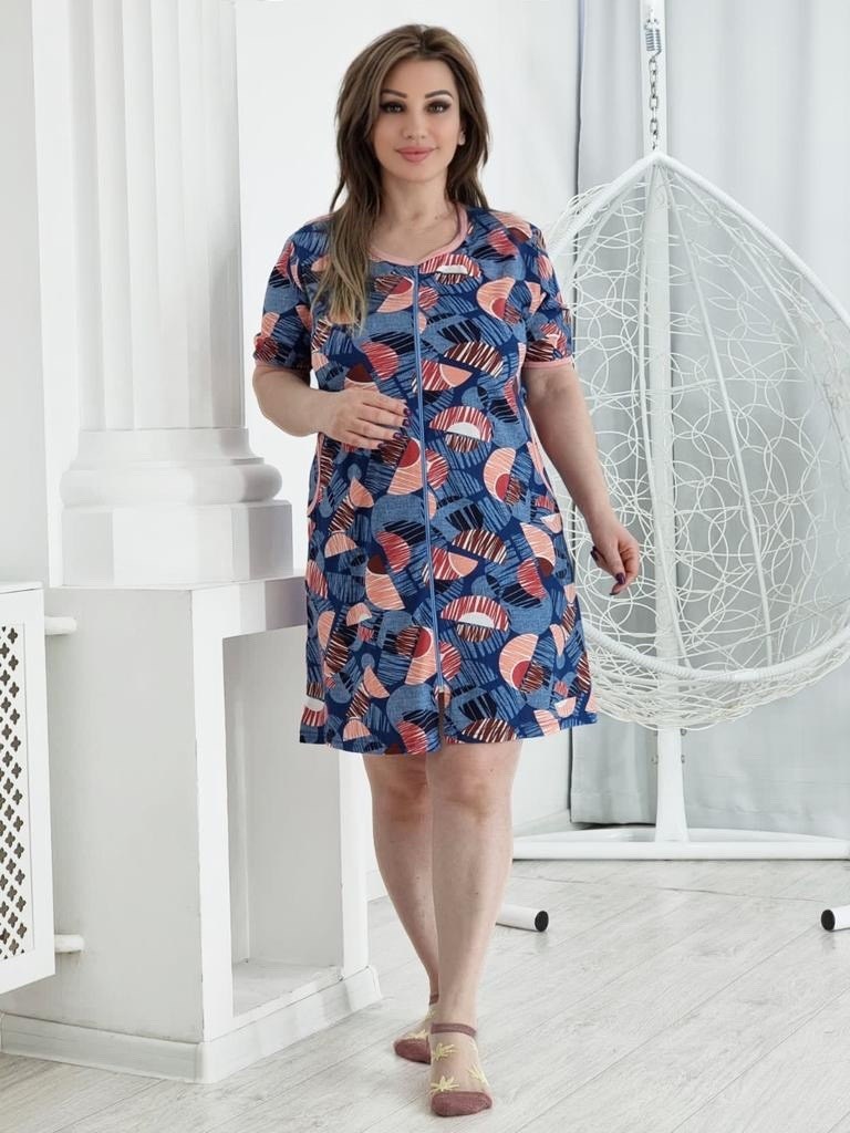 натали 37 халаты кулирка,халат женский домашний,женские халаты,халат женский трикотаж,халат