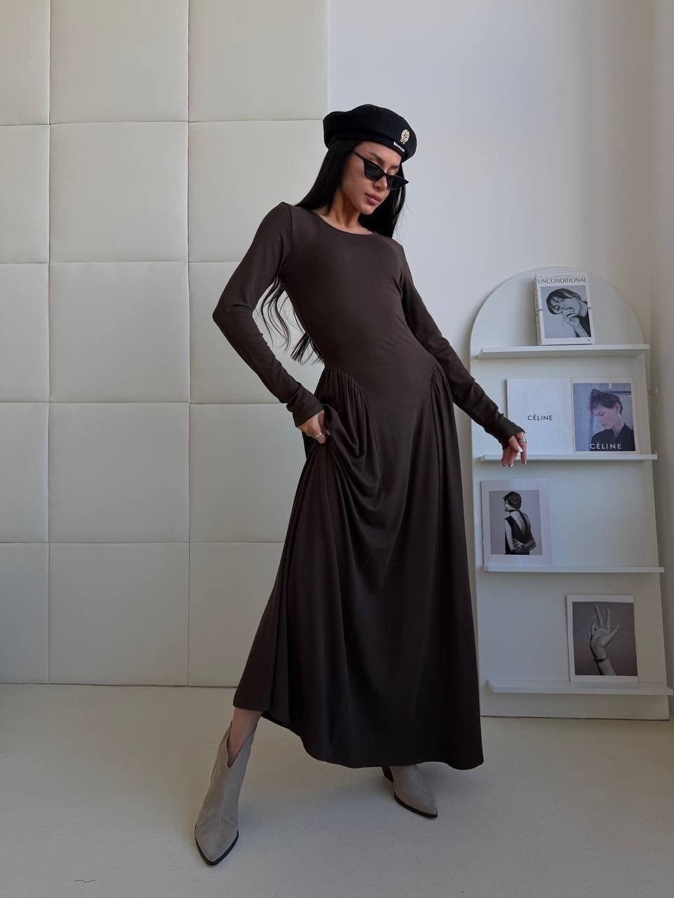 платье с разрезом,платье длинное с разрезом neohit,бордовое платье,длинное платье с разрезом,длинное платье