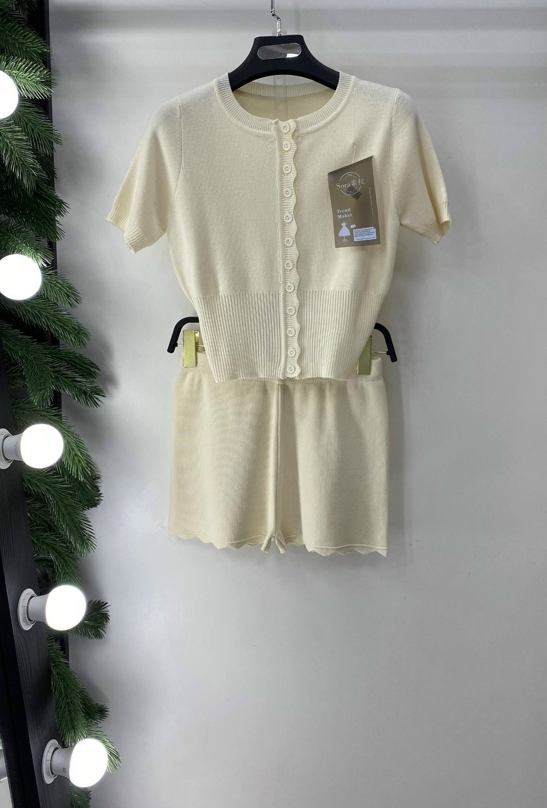 женская пижама с шортами,пижама с шортами хлопок naumova.brand,пижама женская,шорты вязаные,пижама с шортами