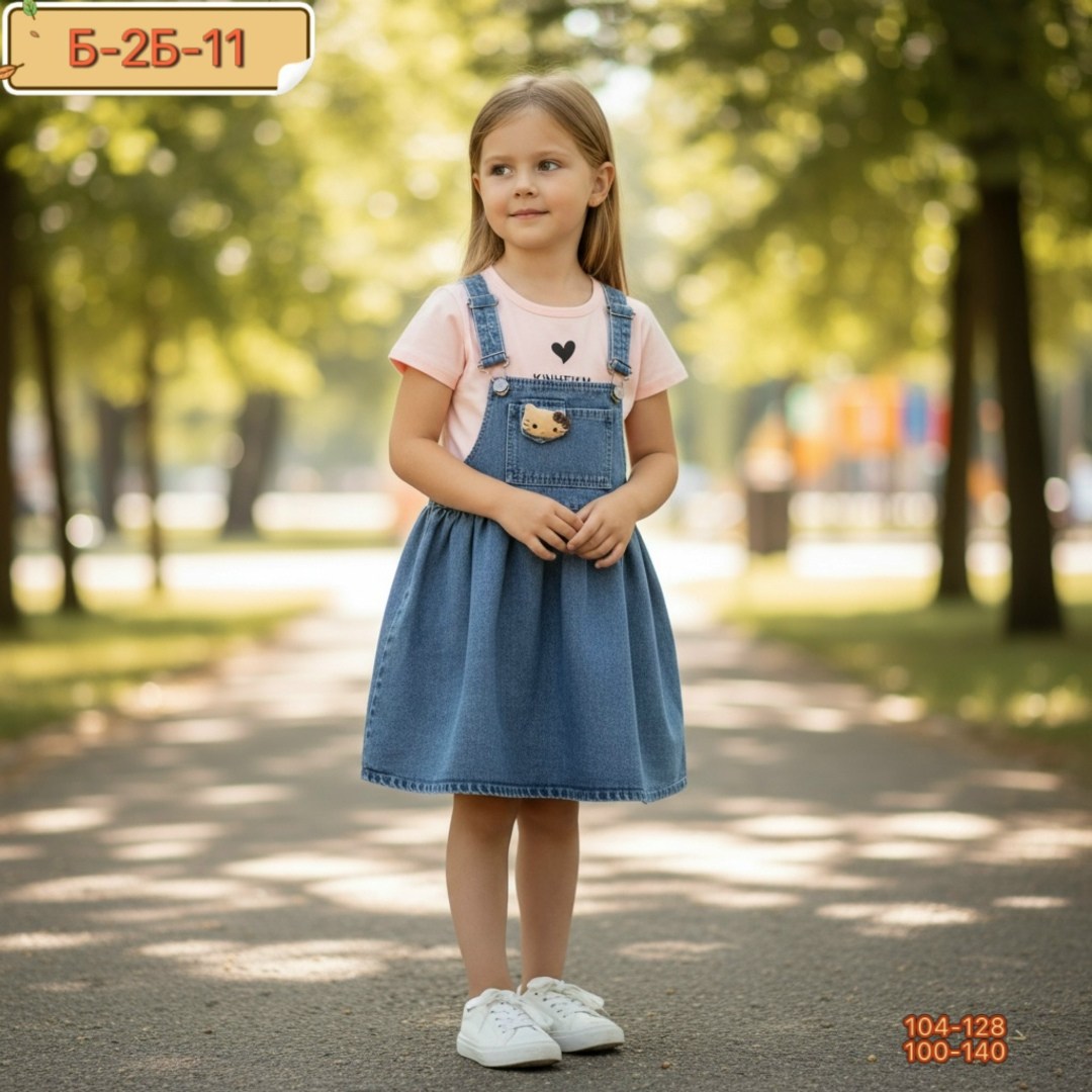 джинсовый сарафан для девочки,детские сарафаны,детские костюмы,платья для девочек,летний костюм для девочек
