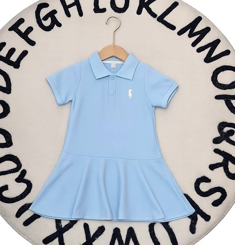 платье поло для девочки,платья детские,платье для детей,платья для девочек,детские платья для девочек