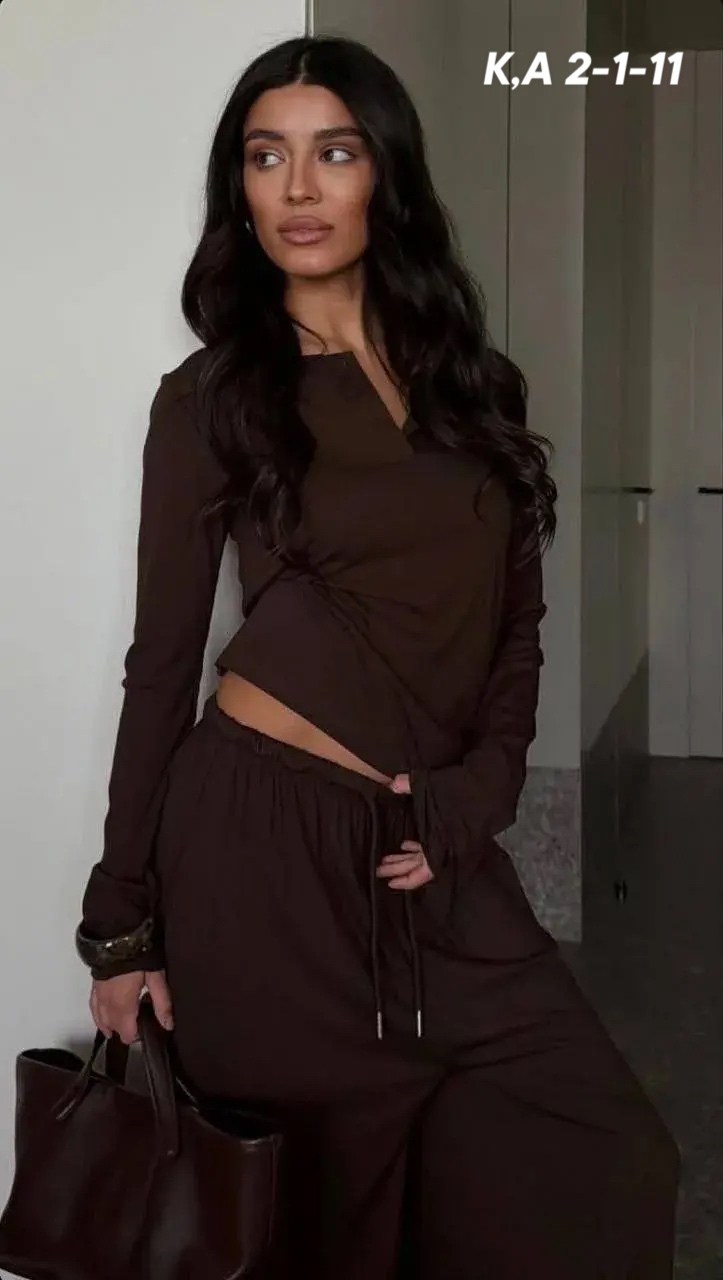 женский костюм,костюм трикотаж,костюм с широкими штанами,костюм трикотажный с широкими штанами,костюм