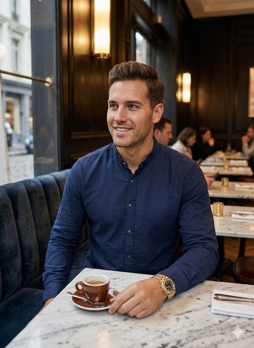 мужская рубашка,мужская рубашка голубая,рубашка мужская льняная,повседневная рубашка,стильная рубашка