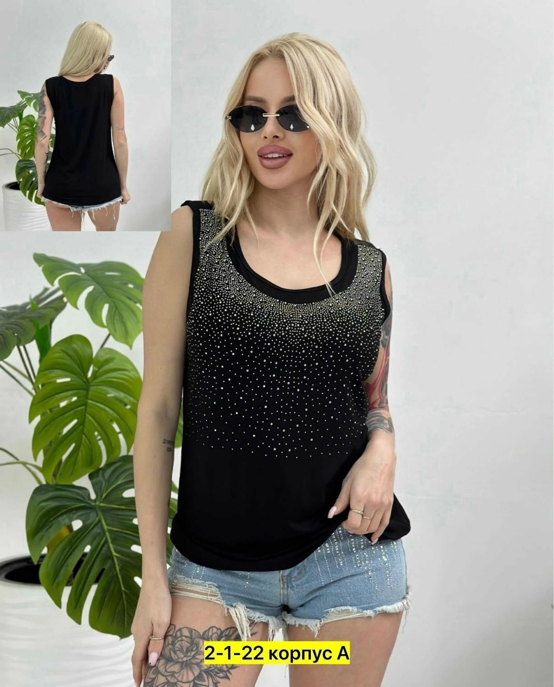 майка со стразами,топ со стразами,женская майка,топ майка со стразами,женские майки из страз