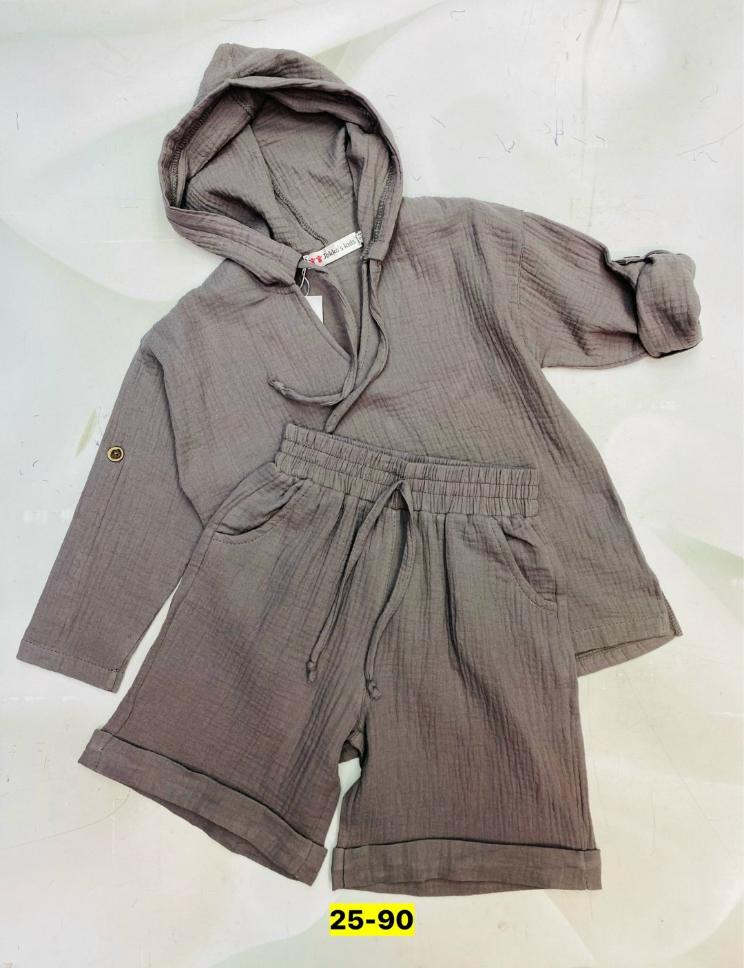 муслиновый костюм детский,костюм из муслина,муслиновая рубашка с капюшоном для мальчика,муслиновый костюм для мальчика,летние костюмы