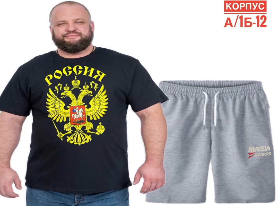 костюм для мужчин,костюм спортивный мужской,футболка герб россии,футболка с гербом,футболка с российским гербом