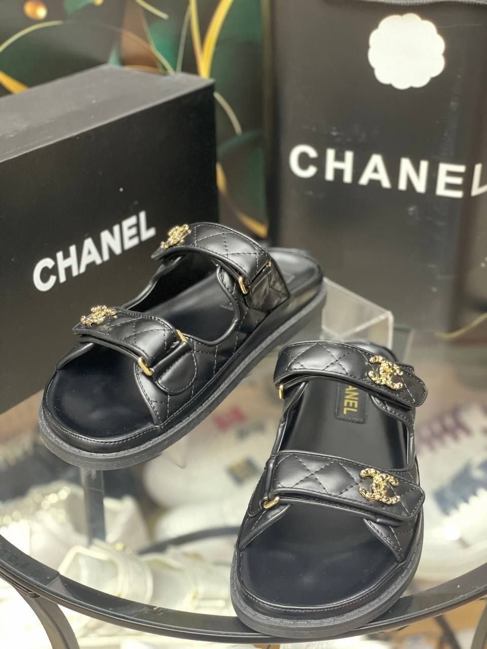 сандалии chanel,шлепки шанель,босоножки chanel,шлепанцы chanel,сандали шанель селин