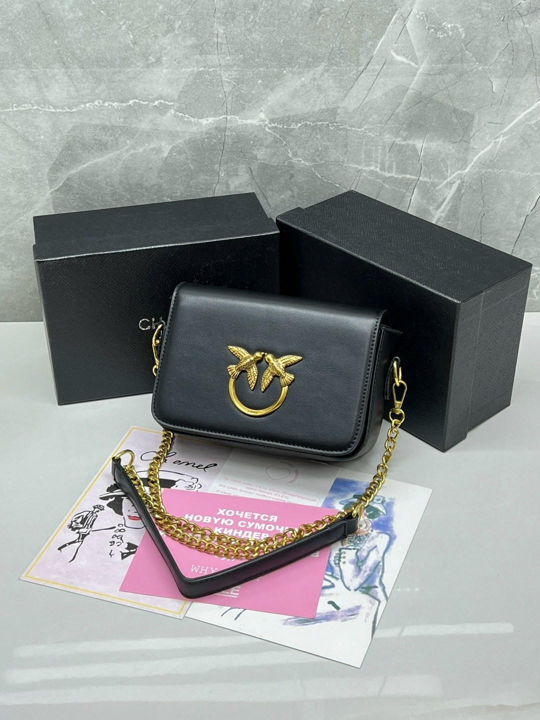 сумка кросс-боди женская pinko love bag click simply черный,сумка pinko,сумка pinko женская,pinko сумка на плечо,женская сумка