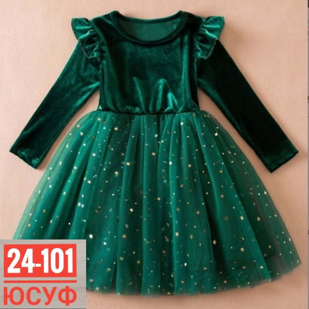 новогоднее платье для девочек,изумрудное платье для девочки,платье новогоднее,платья для девочек,платье изумрудное