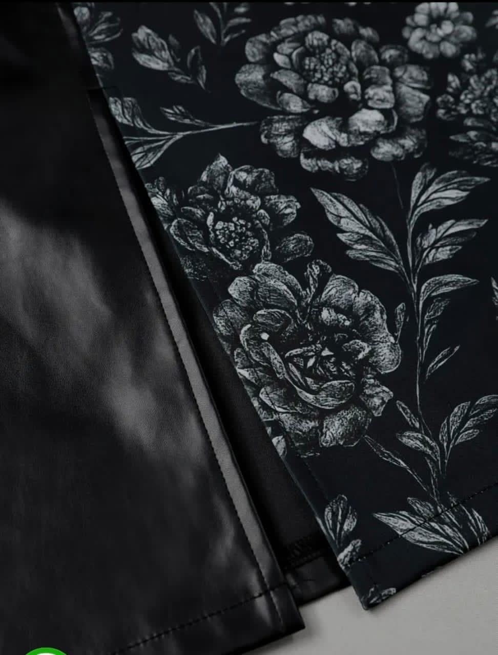 костюм с принтом,ткань черная,ткани для одежды,ткани для платьев,ткани с рисунком
