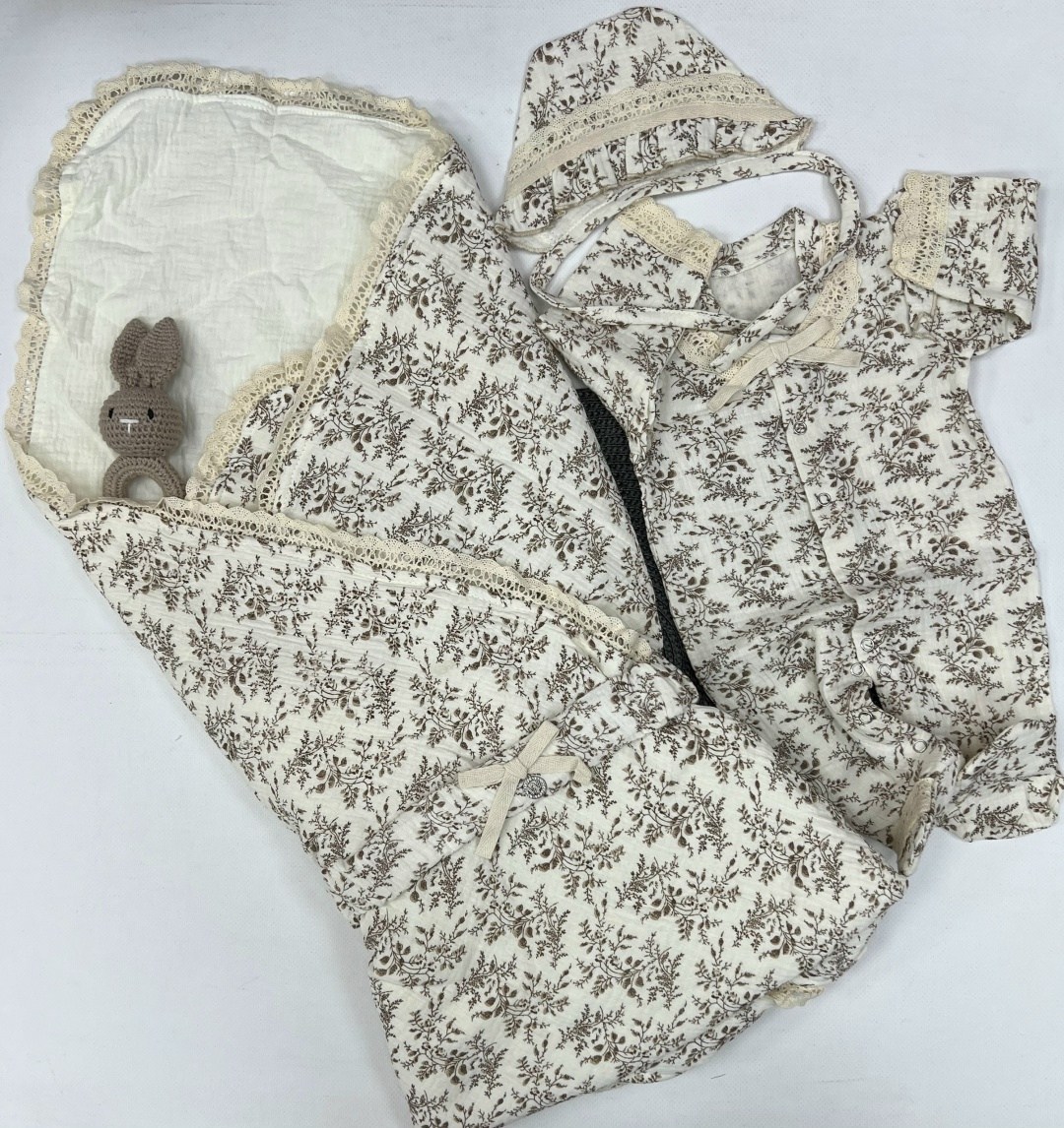 комплект на выписку,одежда для новорожденного,комплект на выписку новорожденного,комплект для новорожденного,муслиновый комплект на выписку