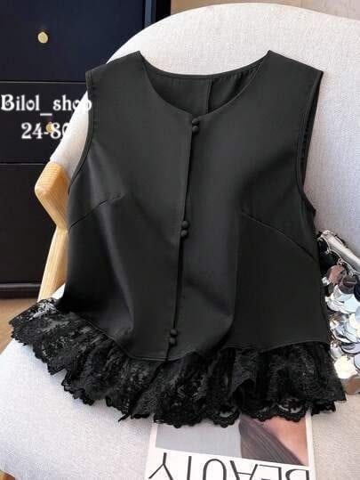 женская блузка,женский жилет с рюшами,женская жилетка,женский жилет,красивая блузка