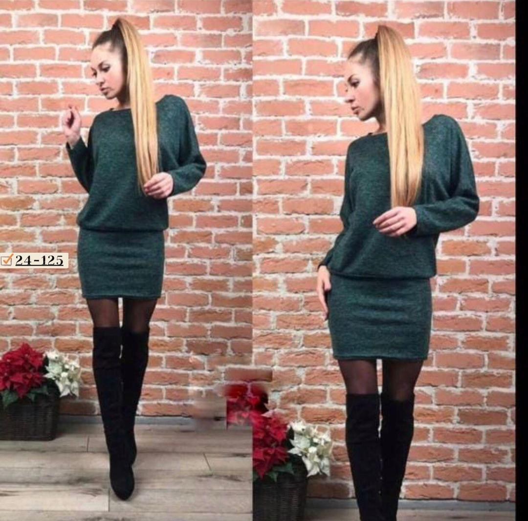 платье туника,платье из ангорки,платье женской,ткань ангора,трикотажное платье