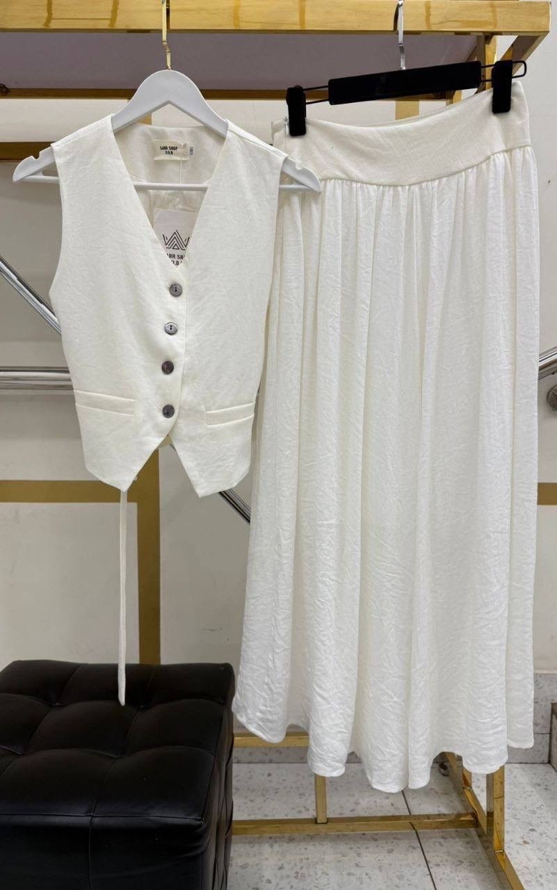 брючный костюм,льняные брюки,широкие брюки,струящаяся юбка,