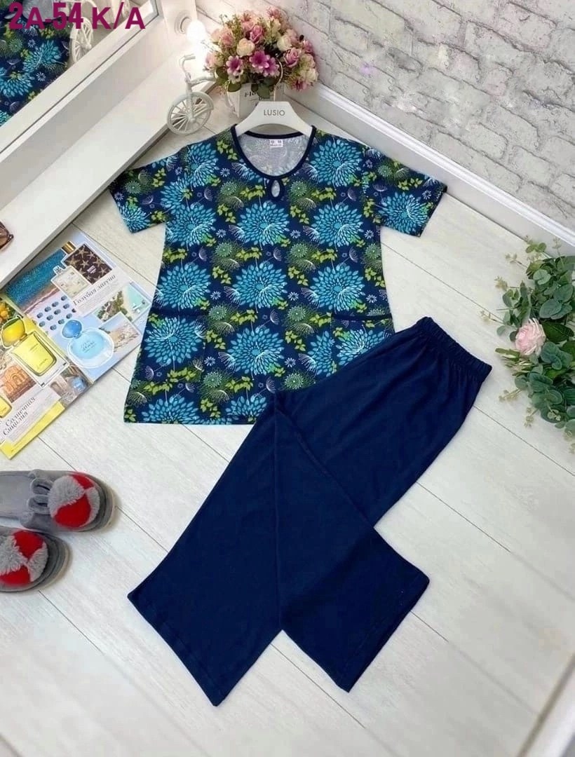 пижама с принтом,пижама женская,костюм домашний женский,домашние костюмы,костюм двойка женская