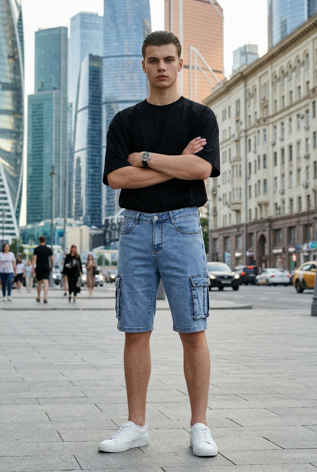 шорты мужские джинсовые,шорты карго мужские деним,джинсовые шорты мужские с большими карманами,джинсовые шорты капри мужские,джинсовые шорты карго