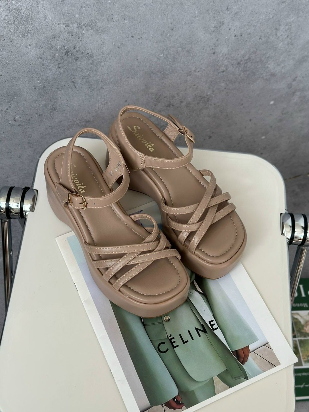 босоножки женские,босоножки бежевые на платформе,стильные босоножки,босоножки эко,женские босоножки на платформе