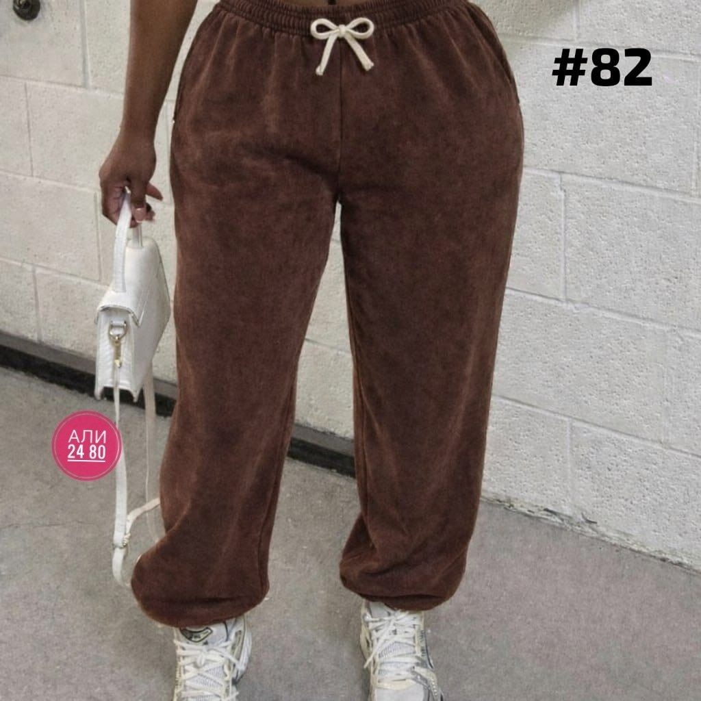 брюки джоггеры вельветовые утепленные h&a collection,брюки велюр,плюшевые штаны,брюки плюшевые,повседневные брюки