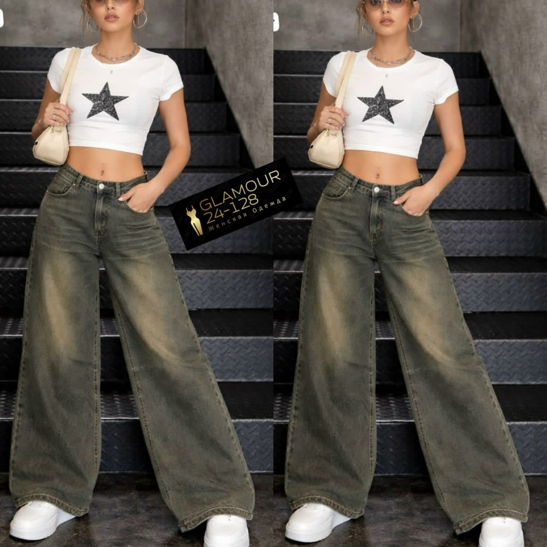 джинсы женские широкие,джинсы широкие,модные джинсы,джинсы широкие багги,джинсы женские
