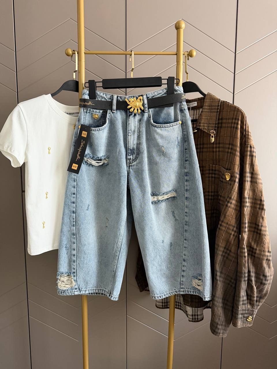 джинсы широкие lyle&scott,джинсы мужские,джинсы широкие lyle&scott dime цвет голубой,джинсы,джинсы широкие