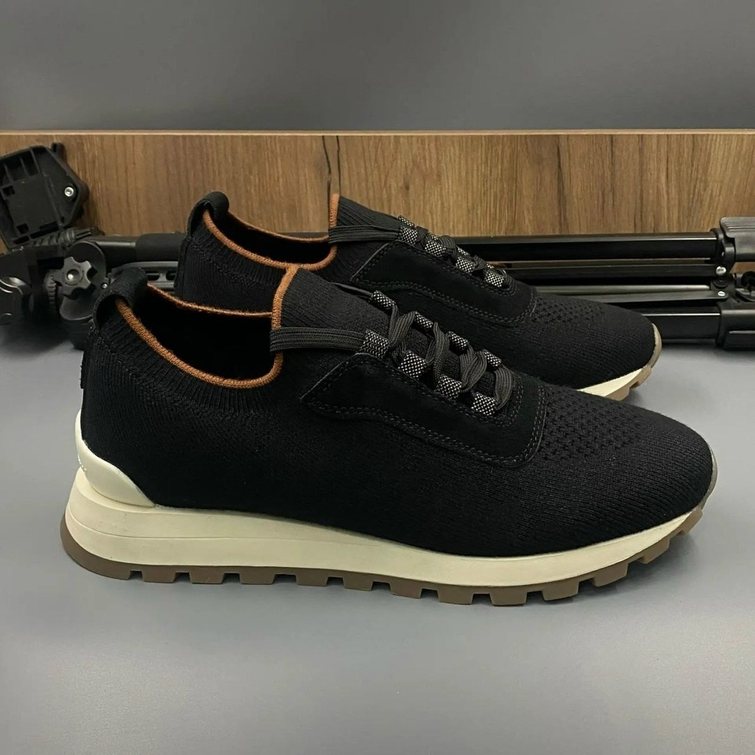 ,текстильные кроссовки brunello cucinelli,кроссовки brunello cucinelli,кроссовка мужской,мужские кроссовки