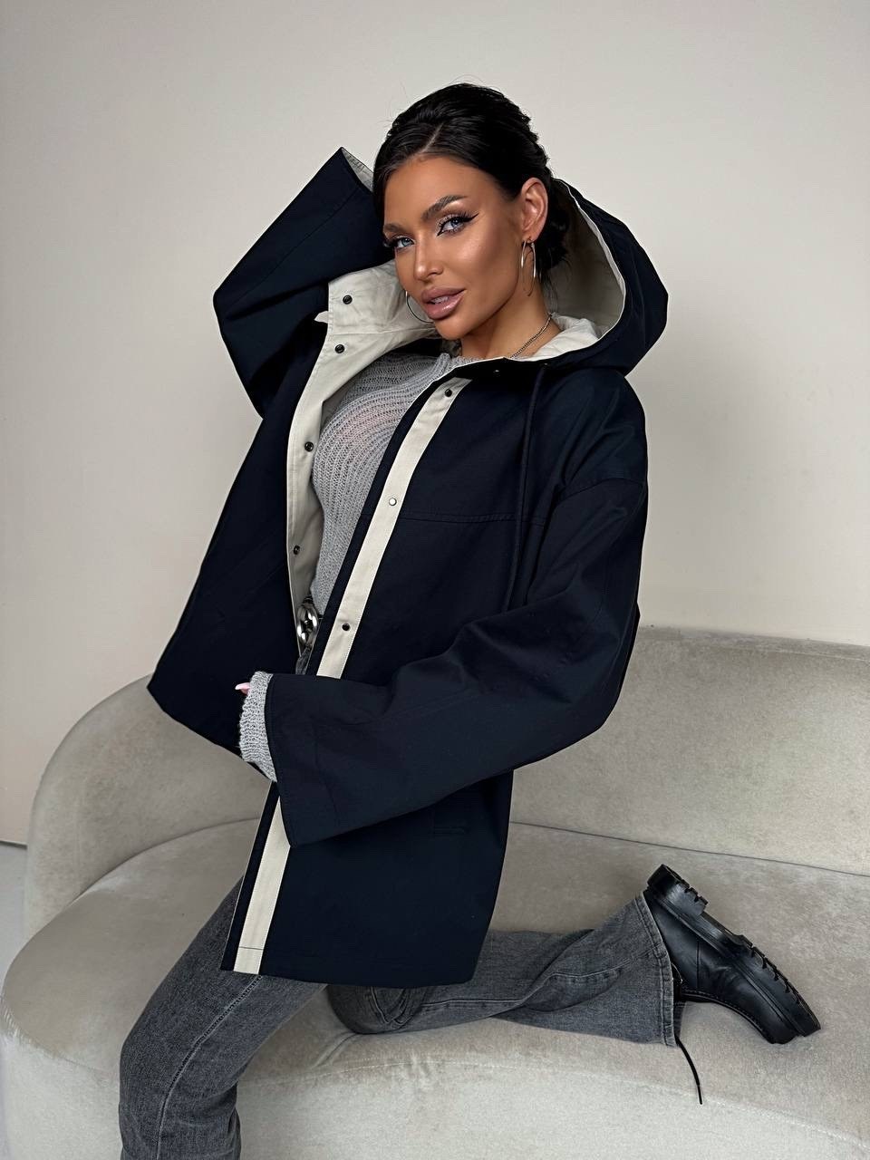 куртка весенняя оверсайз с капюшоном mon fashion,куртка оверсайз,демисезонная куртка,куртка весенняя оверсайз с капюшоном,куртка демисезонная с капюшоном оверсайз v/a kondratenko 212264101