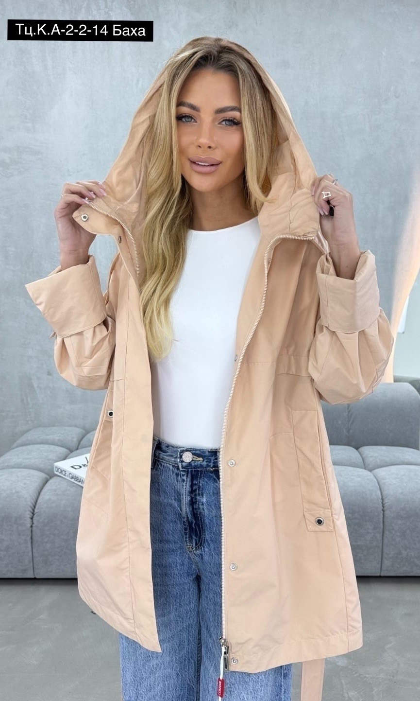 куртка женская,куртка удлиненная,демисезонная куртка,куртка весенняя оверсайз с капюшоном mon fashion,куртка