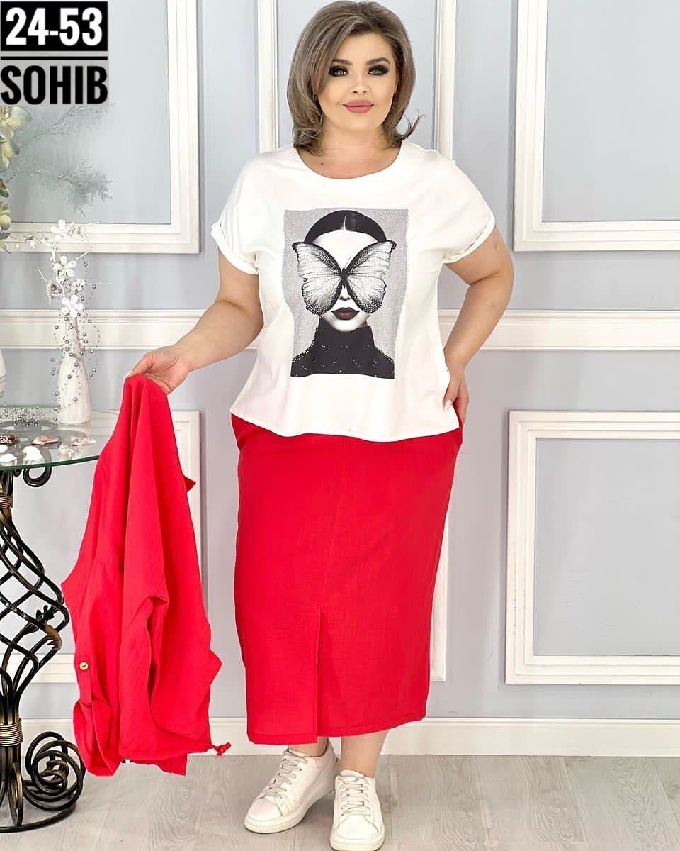 женские костюмы больших размеров,костюм женский тройка,женские костюмы,костюм с юбкой женский,одежда больших размеров