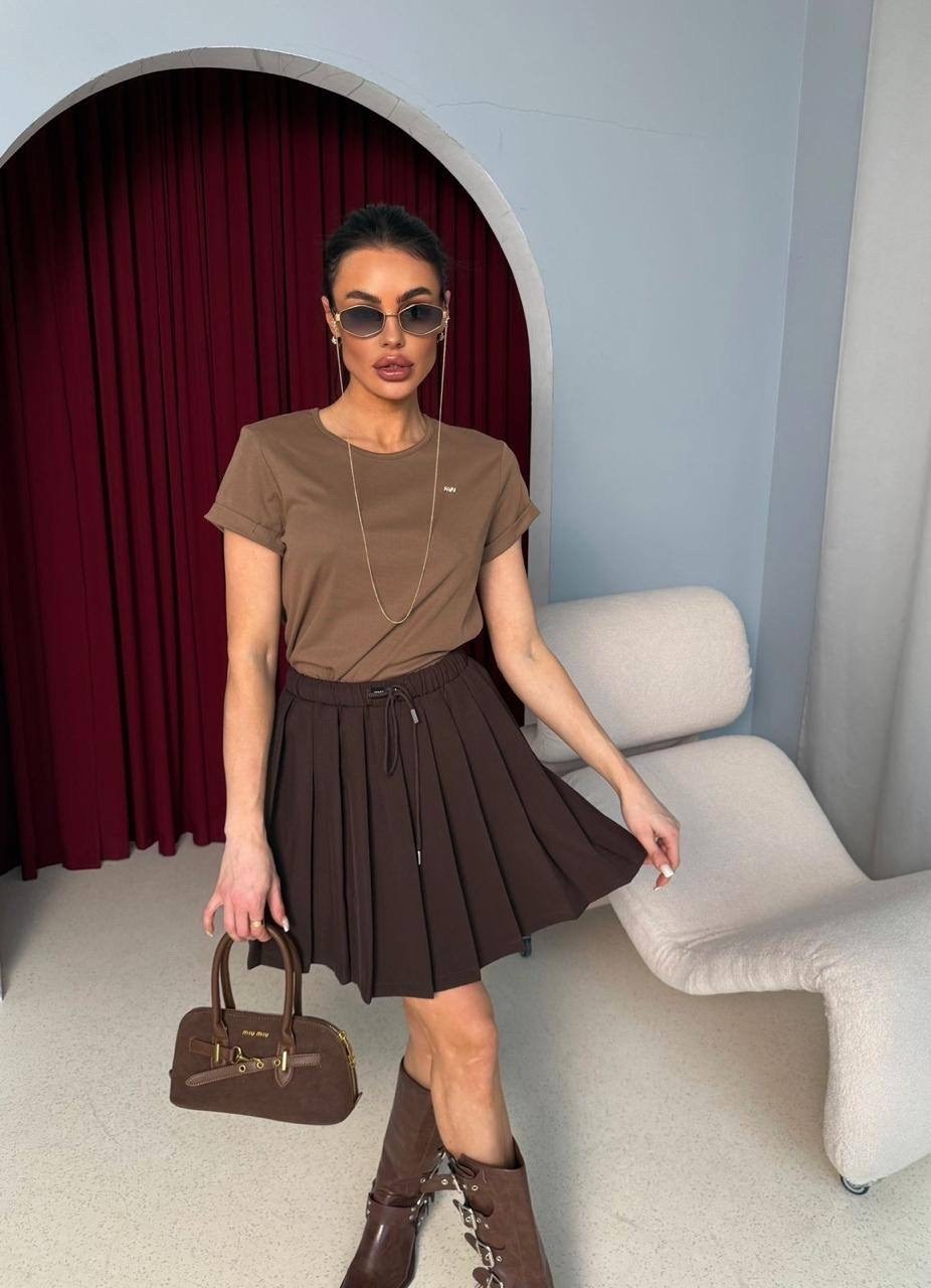 юбка плиссе,кожаная юбка плиссе,юбка плиссированная короткая,юбка,юбка плиссе короткая