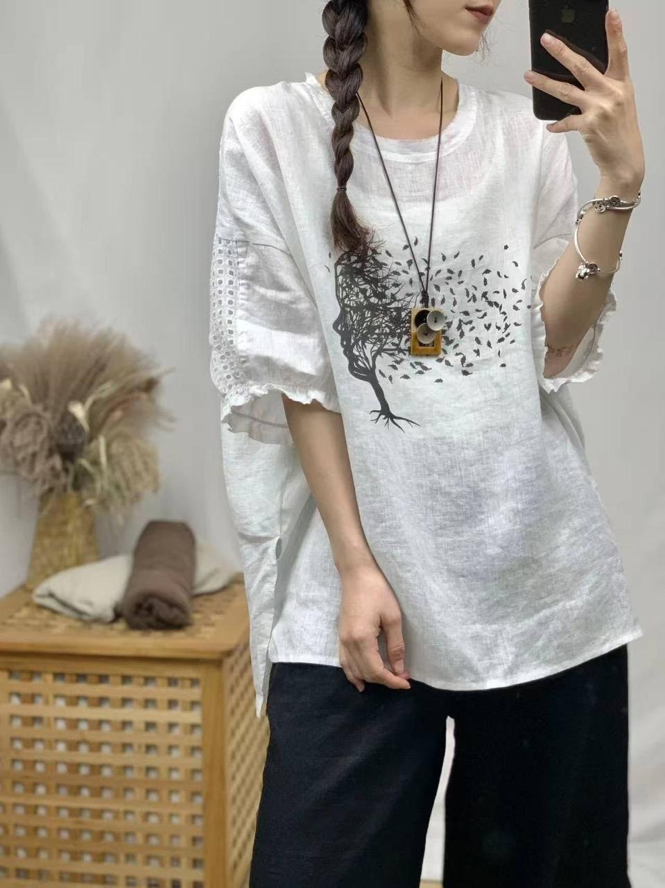 футболки женская оверсайз,женские льняные футболки,женская блузка,футболки женская,футболка женская свободного кроя
